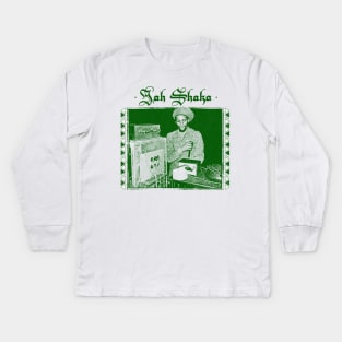 ---- Jah Shaka ---- Kids Long Sleeve T-Shirt